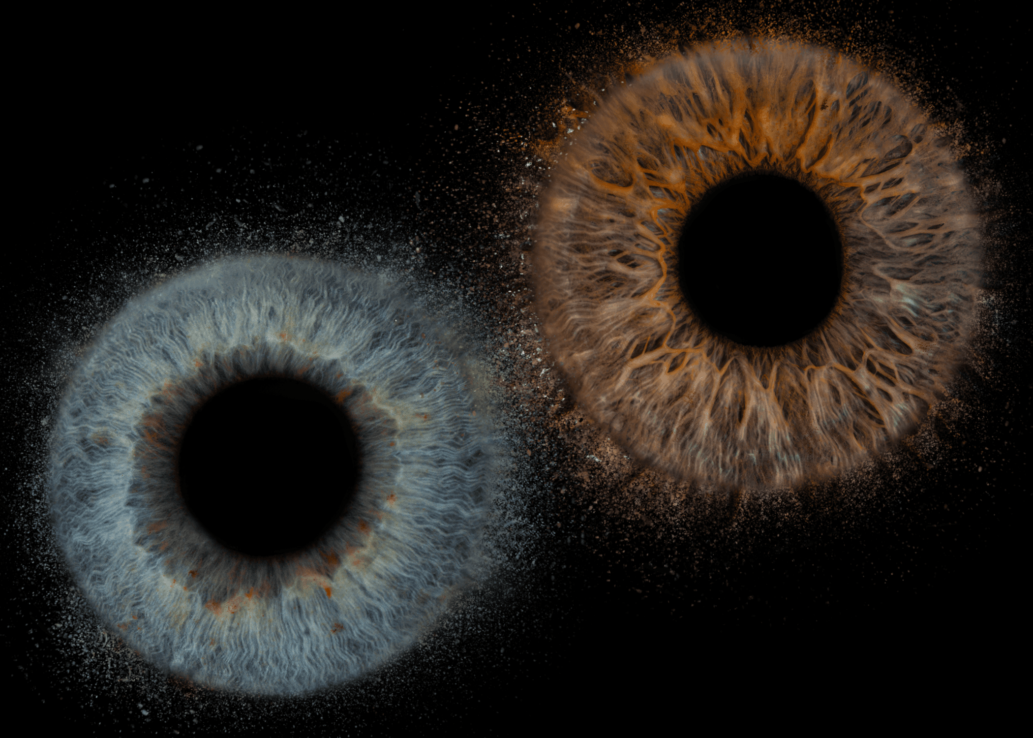Iris Photography effect - Burst