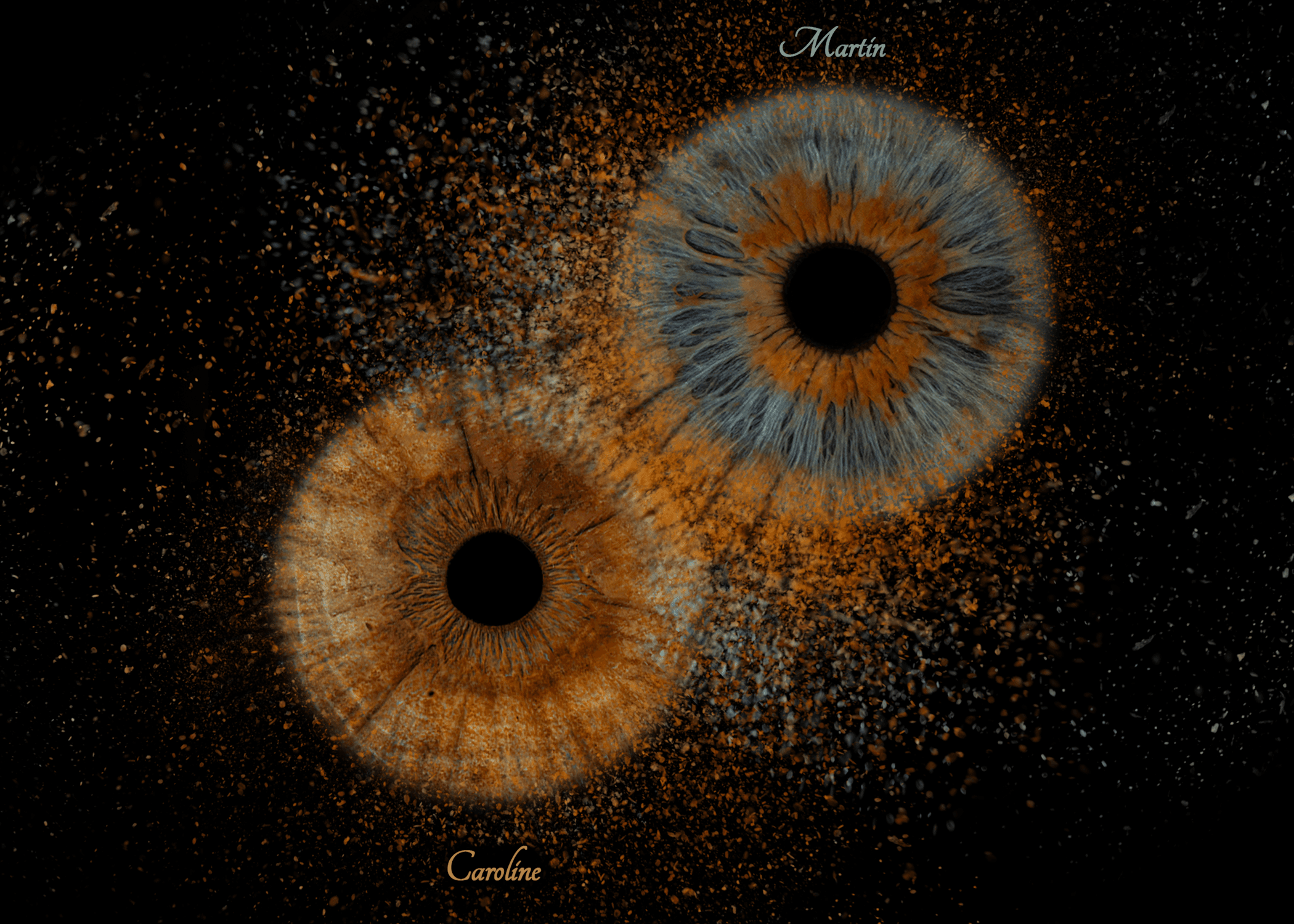 Iris Photography effect - Explosion