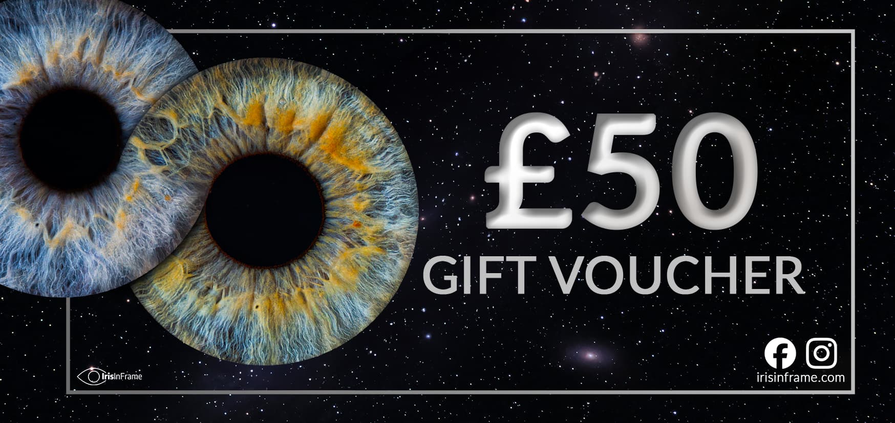 £50 IrisInFrame gift voucher