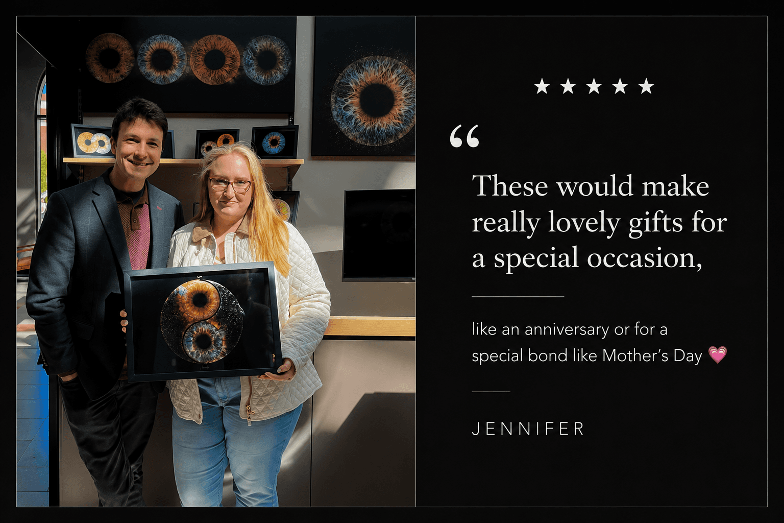 IrisInFrame customer review 2